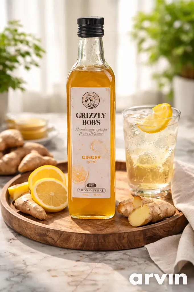 [50PF0001] Sirop bio de Gingembre/Citron (50cL)