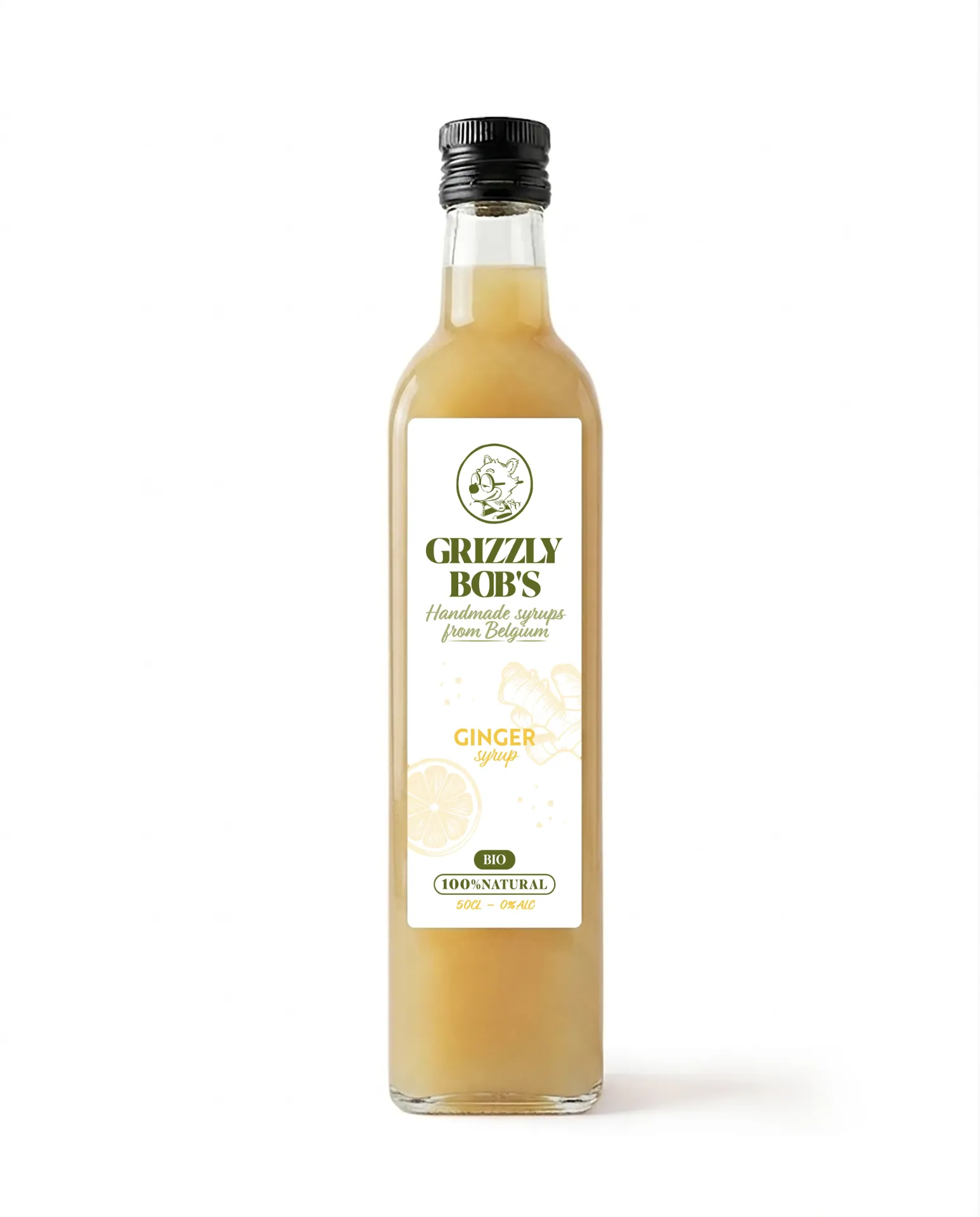 [50PF0001] Sirop bio de Gingembre/Citron (50cL)