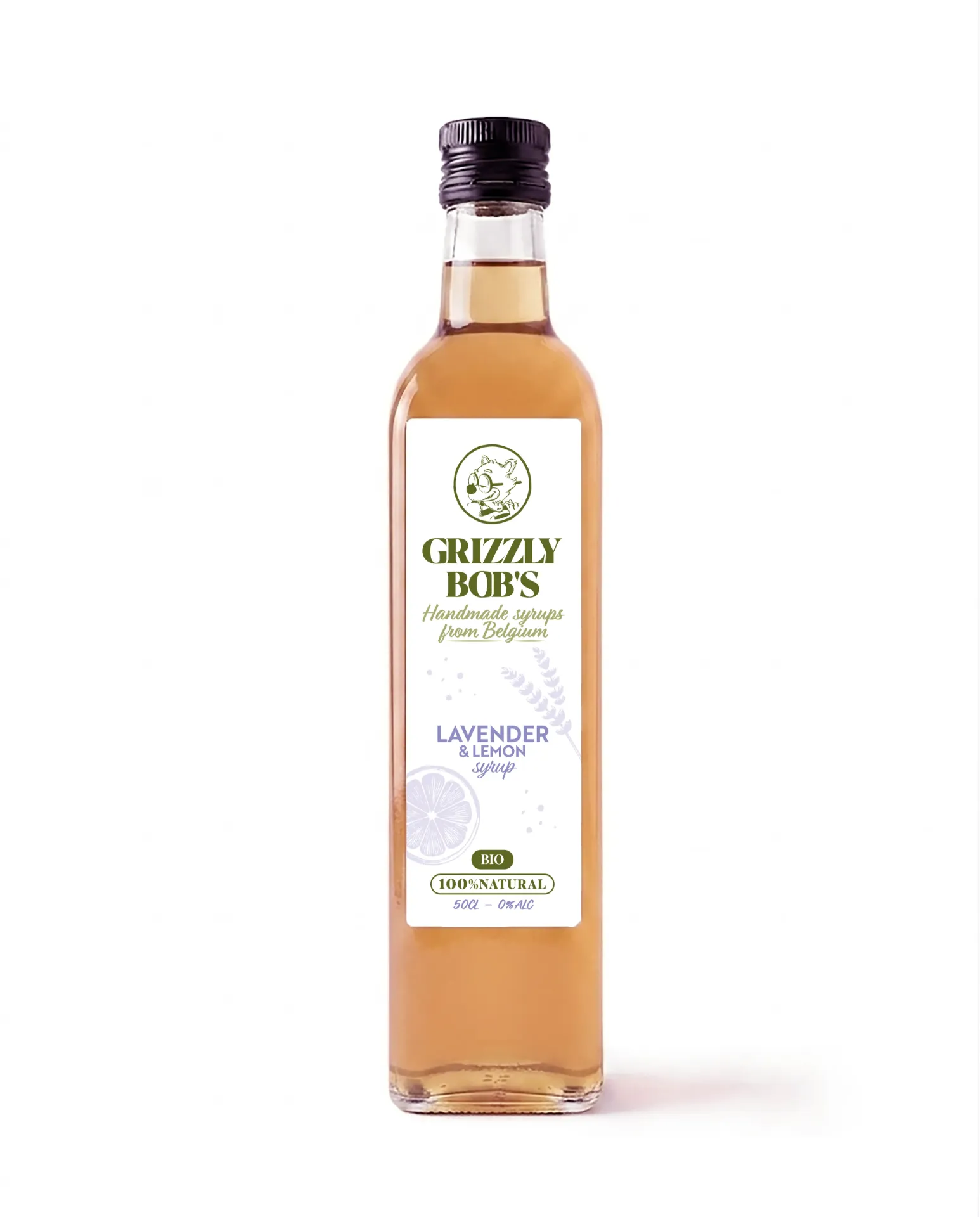 Sirop bio de Lavande/Citron (50cL)