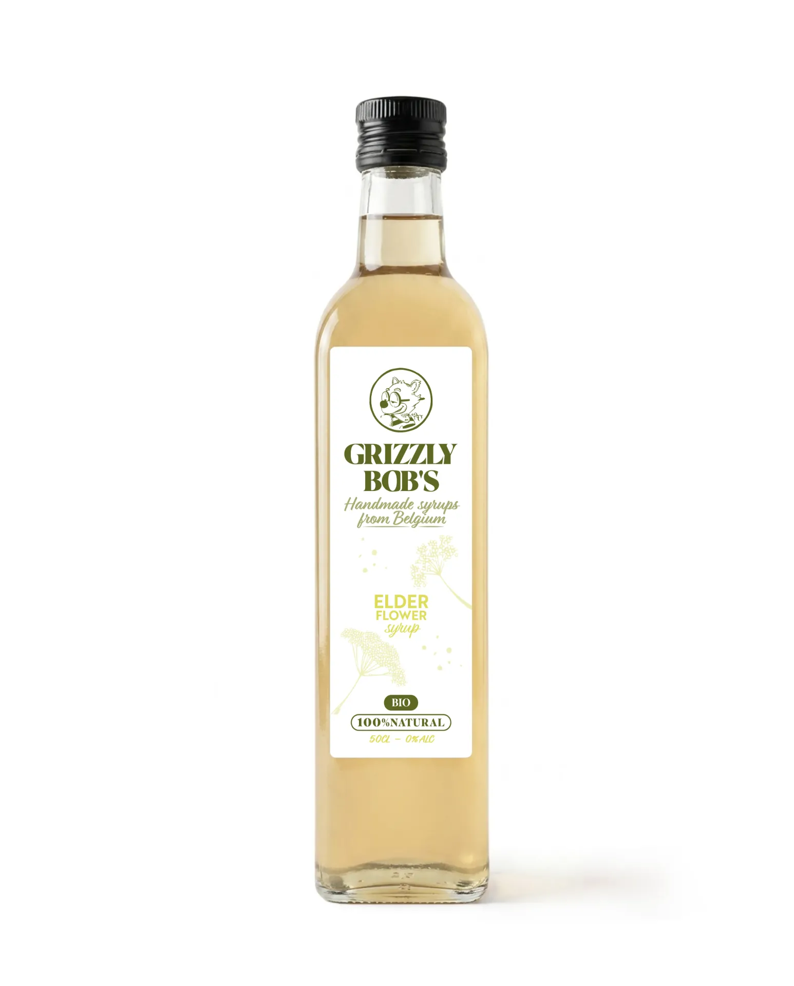 Sirop bio de Fleurs de sureau (50cL)