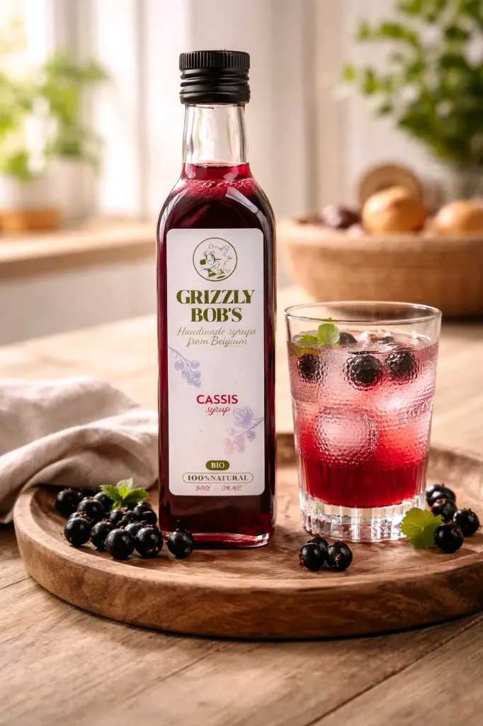 Sirop bio de Cassis (50cL)