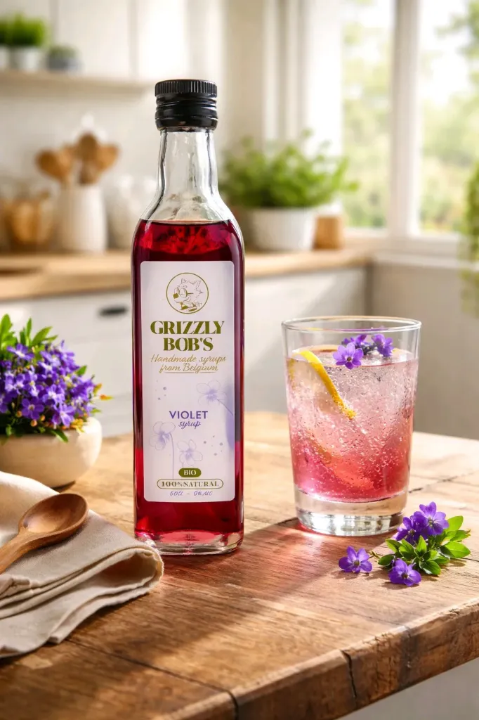 [50PF0009] Sirop bio de Violette (50cL)