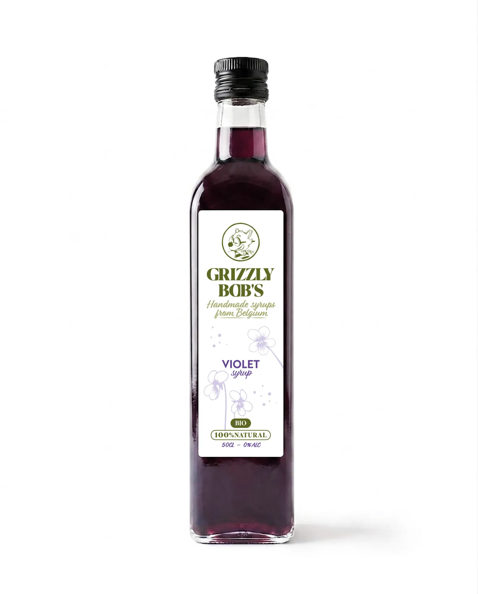 Sirop bio de Violette (50cL)