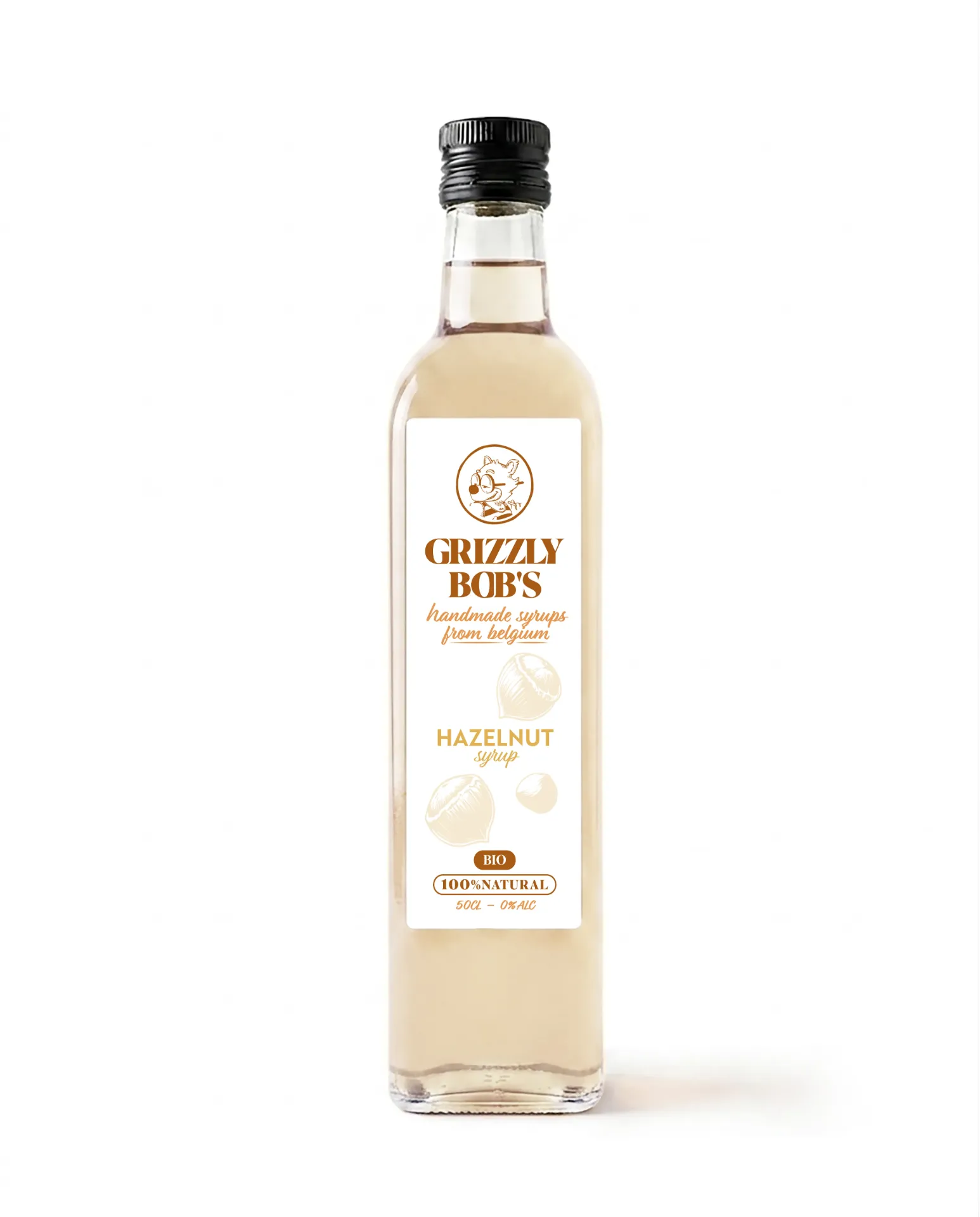 Sirop bio de Noisette (50cL)