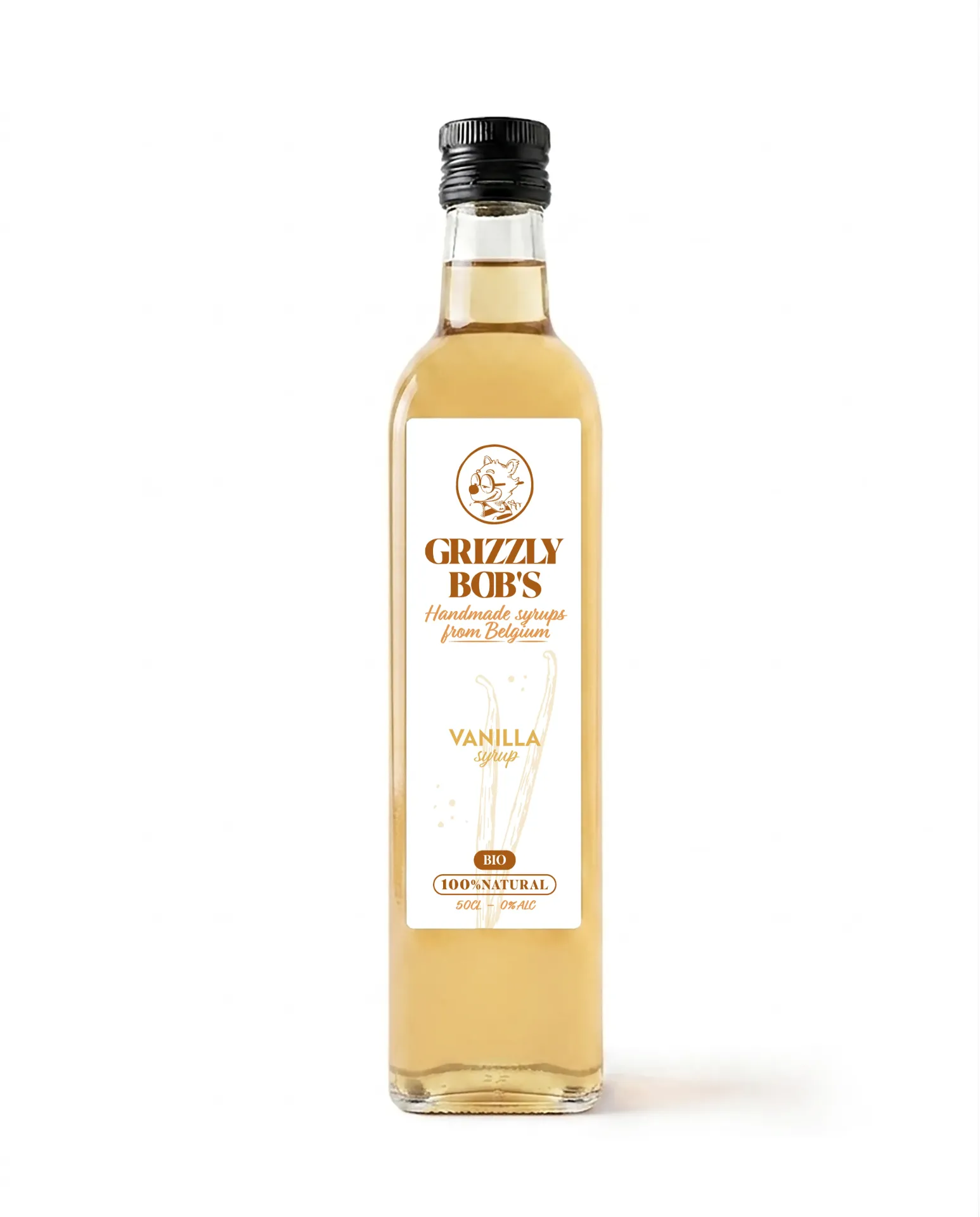 Sirop bio de Vanille (50cL)