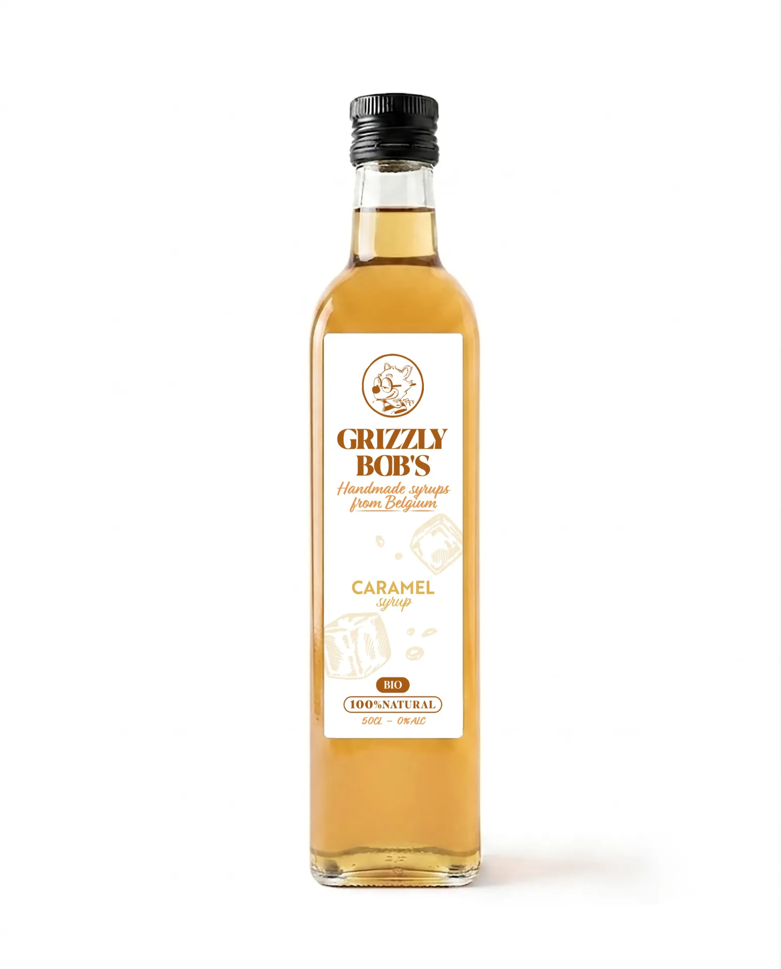 Sirop bio de Caramel (50cL)